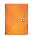 Aktovka s přihrádkami Leitz WOW, PP, oranžová